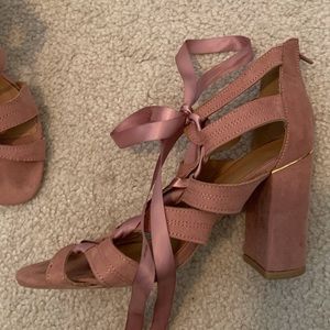 Dusty Pink High Heels